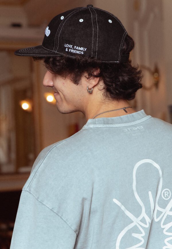 Denim Heritage Cap – Black Edition - Origen Edition - Imagen 4
