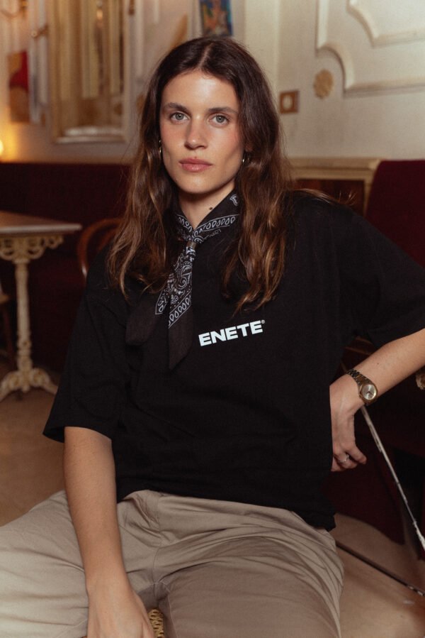 Camiseta Negra ENETE – Short Sleeve - Origen Edition - Imagen 5