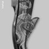 Mocasines Negros ENETE® - Tattooed Leather - Edición Dragón - Imagen 4