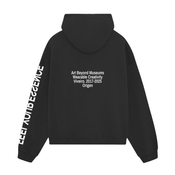 Sudadera Negra Oversize ENETE – Origen Edition - Imagen 2
