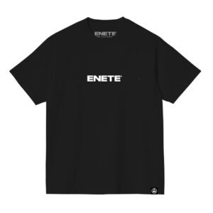 Camiseta Negra ENETE – Short Sleeve - Origen Edition